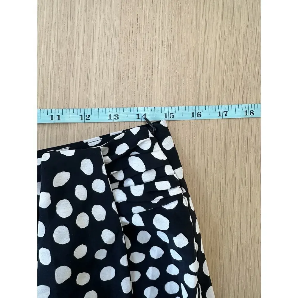 ZARA SEXY POLKA DOTS SHORT SKIRT WOMENS SIZE LARGE2554